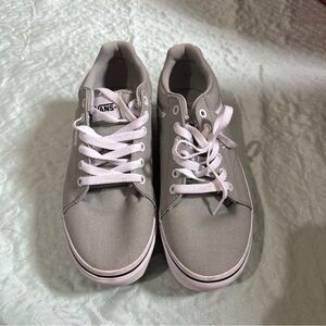 Vans Gray Sneakers with White Details